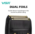 VGR V-363 Portable Electric Shaver Rechargeable Cordless Metal Double Blade Men's Shaver. 