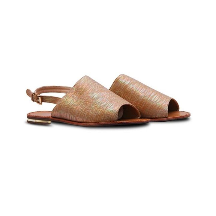Brown Flat Sandals for Women
