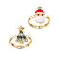 New Adjule Ring Adjule Delicate Cartoon Chrit anta Ring. 