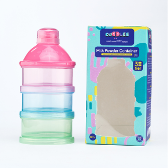 CUDDLES Milk Powder Container 3 Tier