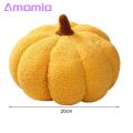 Amamia Pumpkin Throw Pillow Soft Pumpkin Stuffed Toy Halloween Decoration. 