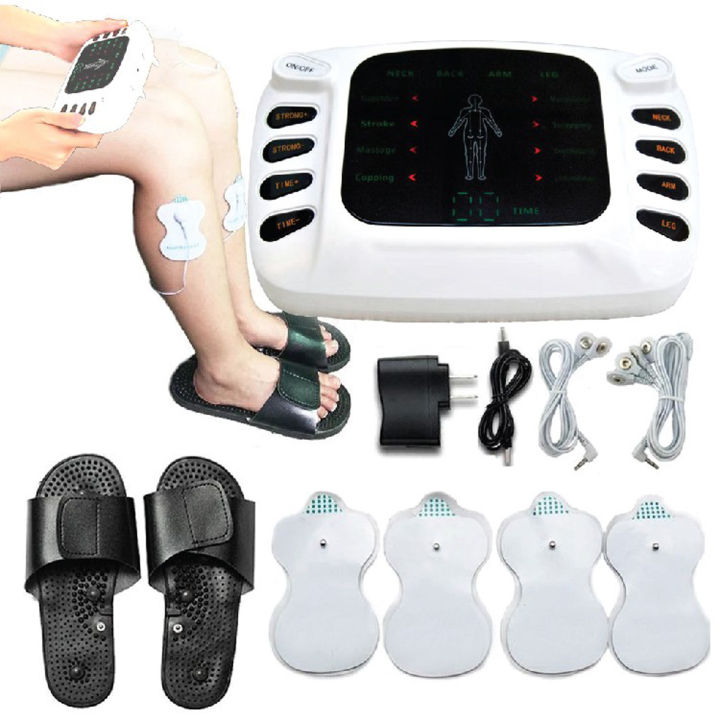 Electronic%20Pulse%20Massager%20-%20Digital%20Physiotherapy%20Machine%20-%20Full%20Body%20Pulse%20Muscle%20Relax%20Massage%20Pain%20Relief%20Neck%20back%20Shoulder%20waist%20feet%20Massaging%20machines%208%20modes%20Massage%20-%20Stroke%20acupuncture%20slippers%20cupping%20scrapping%20immunotherapy%20Slimming%20Massager%20-%20Image%205