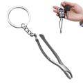 Mouth Mirror Tooth Key Holder Dental Hygienist Keychains Decorative Backpack Pendant Keyring. 