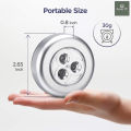 3 LED Push Touch Lamp-Mini Wireless 3 LED-Light Touch Lamp-Led Tap Touch Light Stick-on-Cabinet Closet Night-Kitchen Night-Wardrobe Light-Button Touch Lights-Mini Led Lamp-Mini LED Bulb-Wall Light Operates-Children Night Light. 