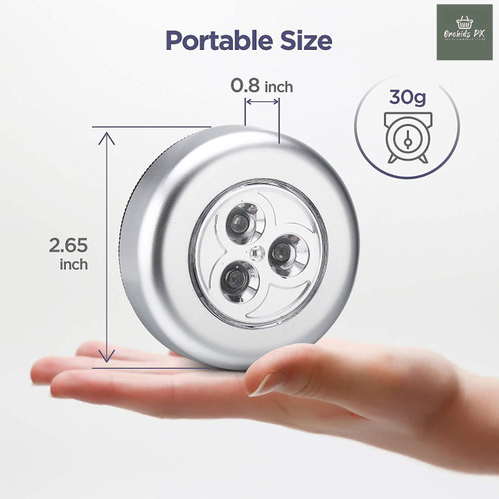 3%20LED%20Push%20Touch%20Lamp-Mini%20Wireless%203%20LED-Light%20Touch%20Lamp-Led%20Tap%20Touch%20Light%20Stick-on-Cabinet%20Closet%20Night-Kitchen%20Night-Wardrobe%20Light-Button%20Touch%20Lights-Mini%20Led%20Lamp-Mini%20LED%20Bulb-Wall%20Light%20Operates-Children%20Night%20Light%20-%20Image%204