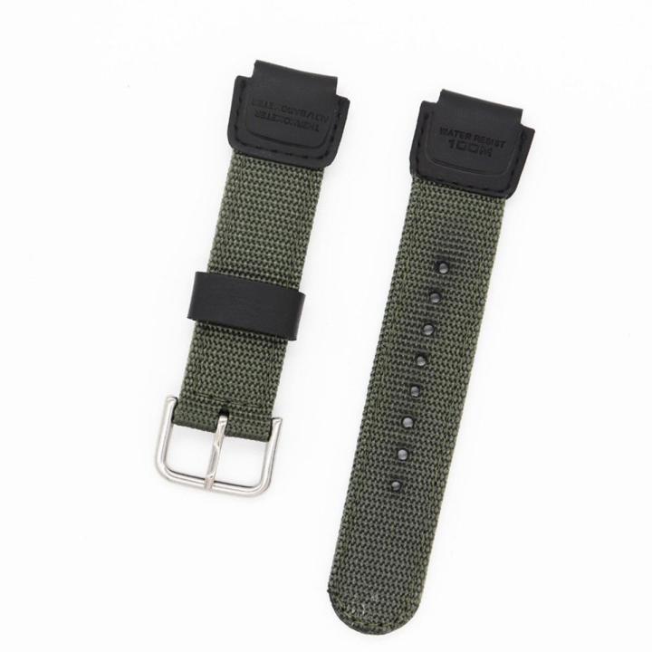 Nylon Strap Watchband for Casio SGW300 SGW400H AE1200 AE1000W AQW-110 AQ-S810 W735H W-S200H AEQ-110W Watch Band Clasp Bracelet Replacement Belt