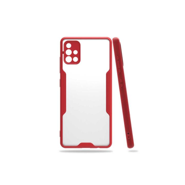 A71 back cover Camera Protected Matte Pastel Case Cover Samsung