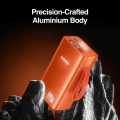 Zero® Lumin L-300 Power Bank 30000mAh 22.5W Fast Charging PowerBank | QC 3.0 Powerbank | USB-C Input/Output Powerbank  | Built-in Cable Powerbank | Aluminum Body Powerbank | Portable Powerbank  | Fast Charge Power Bank for Android & IOS. 