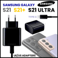 Original Samsung Super Fast Charging 2.0 (PD 3.0 PPS Max) Travel Adapter Charger (USB-C Max 45W + USB-A Max 15W with TYPE-C to TYPE-C Cable for Samsung Galaxy Tab S4, Tab S5E, Tab S6, Tab S6 Lite, Note10 Lite, Note 10 Plus, S20, S20+, S20 Ultra, S21 Ultra. 