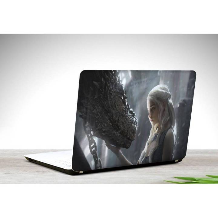 Game of Thrones Daenerys Targaryen Laptop Skin Vinyl Sticker Decal 12 13 13.3 14 15 15.4 15.6 inch Laptop Skin Sticker Cover Art Decal Protector Fits All Laptops Daraz.pk