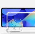 Infinix Hot 40/40 Pro Transparent Silicone Bumper Back Cover - Soft Jelly Shockproof Case. 