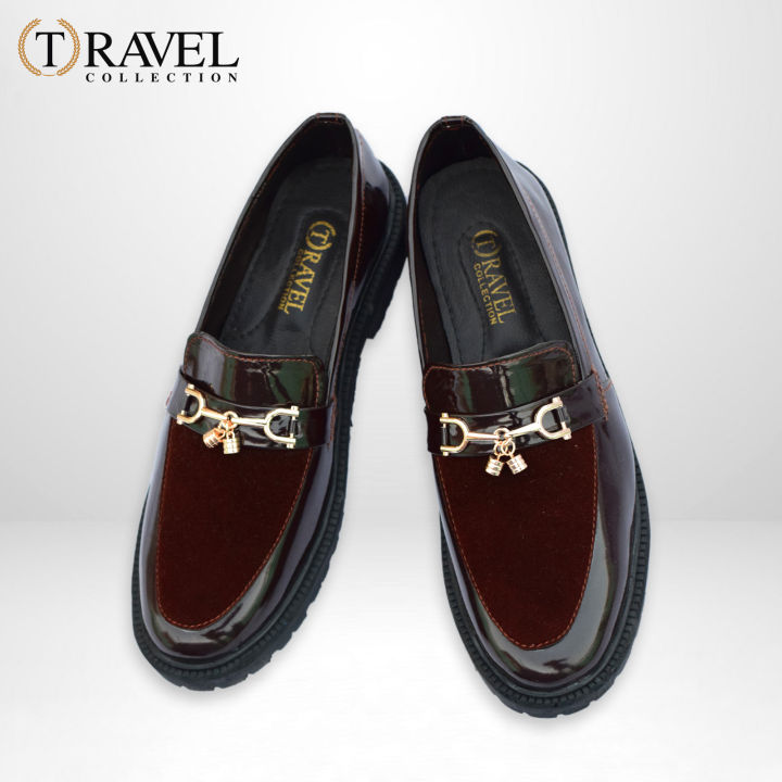 Travel Collection - Chunky Loafers Shoes - Best Quality Formal shoes for men - Brown Color