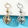 Anime Tokyo Revengers Kazutora Hanemiya Earrings Tokyo Avenger Hollow Ball Ear Clip Dangle Earring Cosplay Jewelry Accessories. 