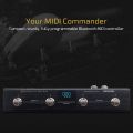HOTONE MIDI Foot Controller Pedal Bluetooth Ampero Control 4 Button. 