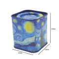 Square Tin Can Empty Cube Tin Box Storage Container kit for Tea Coffee Herb Candy Chocolate Sugar Gift and Crafts. 
