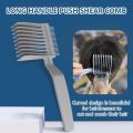 Beard Shaping Beard Shaper PLUS Comb & Barber Fade Combs Hair Cutting Tool For Line Up and Men Bread Comb Fading Comb Professional Barber Clipper Blending Flat Top Hair Cutting Comb Goatee Styling Template Combs Transparent for Hair Trim Beards Double Sid. 