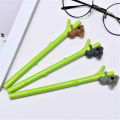 【Funny Bunny Toy Store】3pcs Koala Gel Pen Green Branch Ink Pens 0.5mm Kids Writing. 