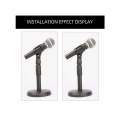 Universal Adjustable F5 Desktop Microphone Stand | Best Holder for Mic. 