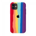 iphone 11 Rainbow Silicone Case Cover. 