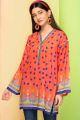 Warda Stitched Multi Kurti Print Embroidery For Women 1S21324. 