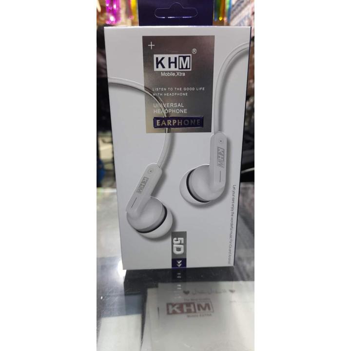 KHM Universal HandFree/HandsFree 5D Sound with built-in Mic