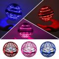 Flying Ball Toy, Boomerang Hand Controlled Mini Drone,Cool Flying Spinner,Magic Flying Orb with 360° Rotating Built-in RGB LED Lights for Kids Adults Indoor Outdoor Fun. 