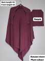 Khimar Hijab with Niqab Patti | Length of 48 inch. 