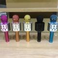 Best Microphone WS 858 for clear speaking professional karaoke speaker Wireless Bluetooth Hifi Speaker plus an aux cable with mic. 