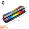 High-performance Heat Sink Rgb M.2 Ssd Heatsink Cooler for Nvme Solid State Drive 2280 Sync Compatible Pc Accessories Computer Heat Sink. 