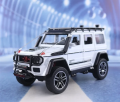 1:24 Mercedes-Benz BRABUS G550 4X4 Modified version Diecast Metal Alloy Model car Sound Light Pull Back Collection Kids Toy Gift. 