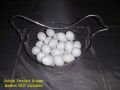 (10/15/24 Pcs) Light Weight Plastic Eggs Shell for Broody Hen Training  - Dummy Hollow Artificial Egg Shell. 
