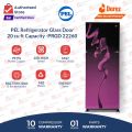 PEL Refrigerator Glass Door - Model PRGD 22260 | 20 Cubic Feet Capacity | NEW MODEL | 100% Copper  Condenser | 10 Years Brand Warranty. 