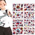 1Pcs Marvel Spiderman Tattoo Stickers Anime Spider-Man Cartoon Tattoo Sticker Kids Birthday Party Gives Gifts Body Art. 