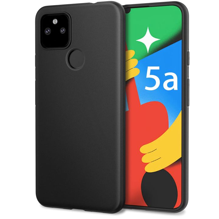 Google%20Pixel%204A%205G%20Back%20Cover%20Soft%20Tpu%20Slim%20Matte%20Flexible%20Case%20For%20Google%20Pixel%204a%205G%20-%20Black%20-%20Image%206