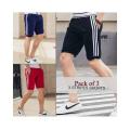 And Pair of 3  Quarter Short For man Sports Shorts Gym shorts. 