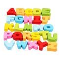 Wooden 3D Alphabet Puzzle for Kids. 