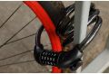 5 Digit Code Bike Lock Coiling Resettable Combination Cable Bike Locks Anti Theft Cycling Password Lock - Black. 