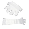 50Pcs Pet Examination Artificial Insemination Disposable PE Long Arm Glove. 