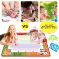 Aqua Magic Water Doodle Mat 47"x35" Large Water Drawing Magical Doodling Mat Coloring Mat Water Drawing Writing Pad Educational Toys for Kids Toddlers Boys Girls Cognitive Learning Gift Toys. 