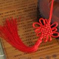 100 Pcs Handmade Yellow Chinese Knots Soft Tassels Holiday Gift for Spring Festival, Special Gift. 