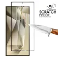 For Samsung Galaxy S24 Ultra 2Pcs Screen Protector Film Drop Proof For Samsung Galaxy S24Ultra HD Full Cover Tempered Glass With Black Edge. 
