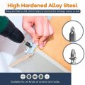 Damaged Screw Extractor Set,22 PCS Stripped Screw Extractor Kit, HSS Broken Screw Remover Set with Bit & Socket Adapter. 