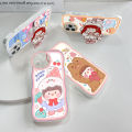 AMORVOR for Tecno Pova 5 Back Cover With Free Holder Lovely Girl Soft Wavy Phone Case Camera Protection Transparent TPU Soft Cover. 