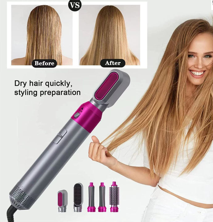5 in 1 Hair Styler – Multi-Function Professional Styling Tool Hair ...