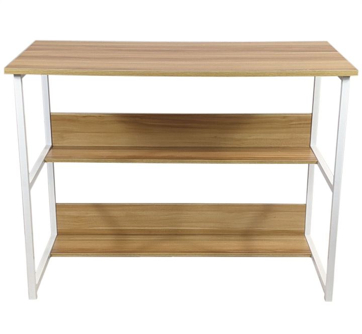 Small%20Computer%20desk%20Metal%20Frame%20Two%20Shelf%20Computer%20Desk%20Wood%20Table%20Study%20Office%20Laptop%20-%20Image%203