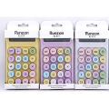 Runzon RZ 819 Colourful Mechanical Key Electronic Calculator KS. 