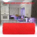 2pcs Large & Small Wood Graining Tool DIY Wall Floor Painting Effects Wood Grain Rubber for Home Decoration Hand Tools. 