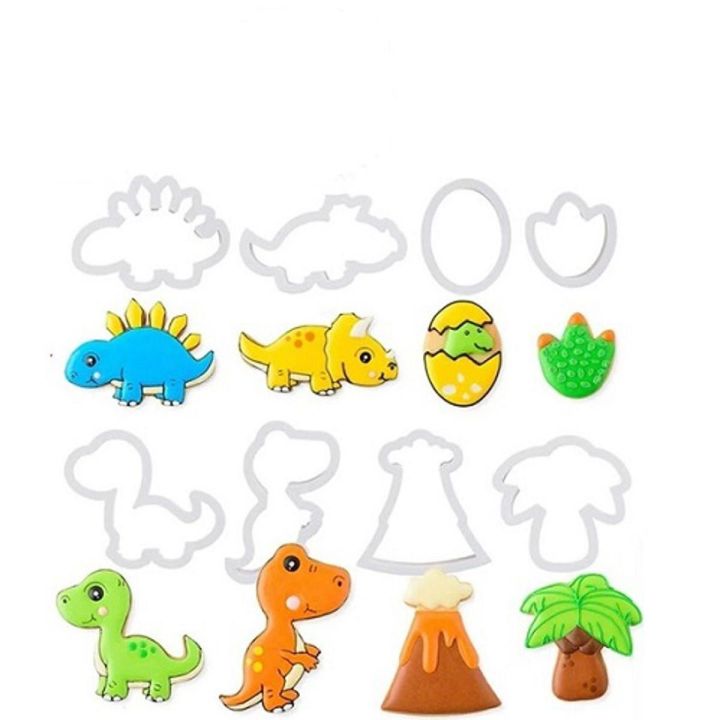 Dinosaur Theme Cutter 8Pcs Set