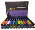 Ulebbe Permanent Acrylic Paint Markers Set Art Permanent Markers for Canvas, DIY Glass, Rock, Ceramic, Wood. 