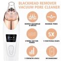 Multifunction (5in1) Blackhead Removal Rechargeable Machine | White Head Vacuum Suction Face Pore Cleaner Nose Sucking Extractor | Blackheads Removal Device Derma Suction Chargeable. 